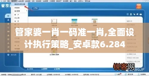 管家婆一肖一碼準(zhǔn)一肖,全面設(shè)計執(zhí)行策略_安卓款6.284
