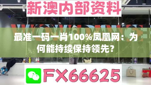 最準(zhǔn)一碼一肖100%鳳凰網(wǎng)：為何能持續(xù)保持領(lǐng)先？