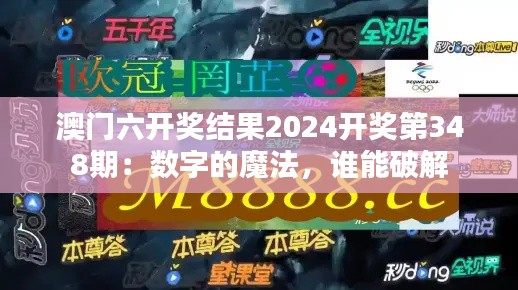 澳門六開獎結果2024開獎第348期：數字的魔法，誰能破解