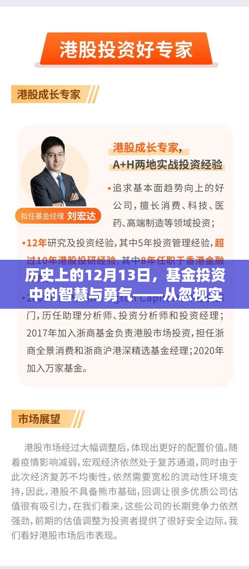 歷史上的基金投資智慧與勇氣，從忽視實時到自信成就之路的探尋