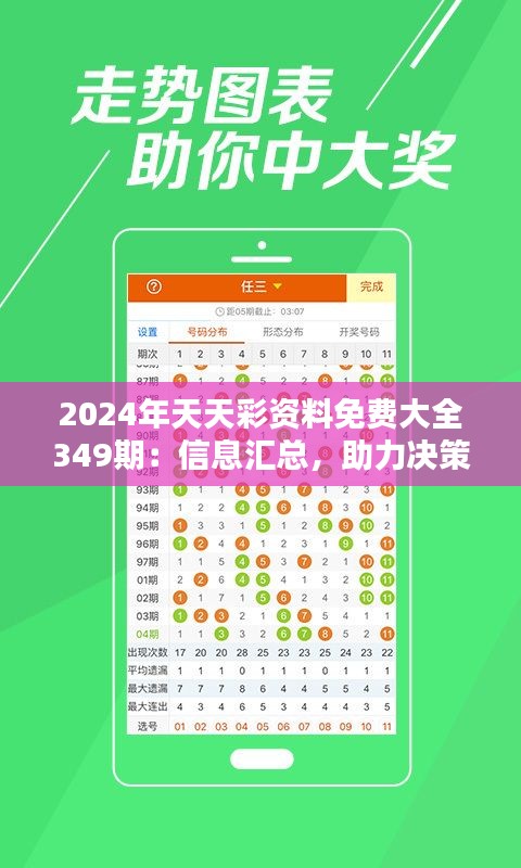 2024年天天彩資料免費大全349期：信息匯總，助力決策