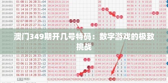 澳門349期開幾號特碼：數字游戲的極致挑戰