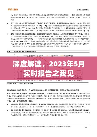 深度解讀，我對2023年5月實時報告的觀察與見解