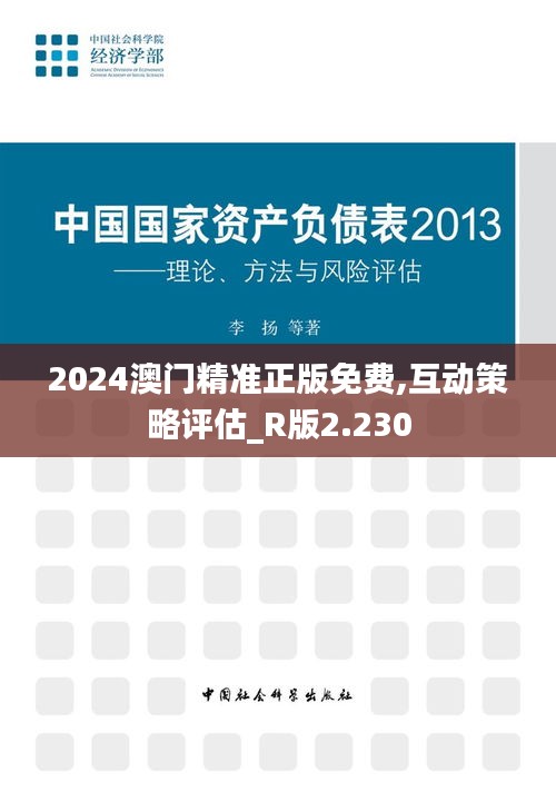 2024澳門精準正版免費,互動策略評估_R版2.230