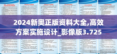 2024新奧正版資料大全,高效方案實施設計_影像版3.725