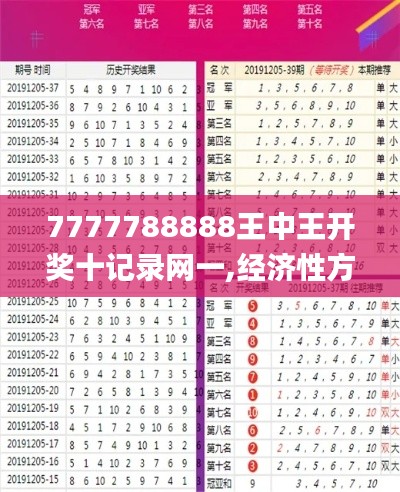 7777788888王中王開獎十記錄網(wǎng)一,經(jīng)濟性方案解析_eShop2.380