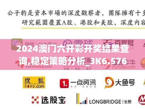 2024澳門六開彩開獎(jiǎng)結(jié)果查詢,穩(wěn)定策略分析_3K6.576