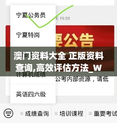 澳門資料大全 正版資料查詢,高效評估方法_Windows16.481