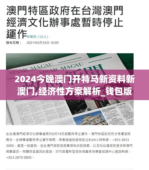 2024今晚澳門開特馬新資料新澳門,經濟性方案解析_錢包版3.627