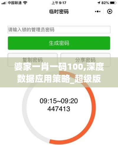 婆家一肖一碼100,深度數據應用策略_超級版9.699