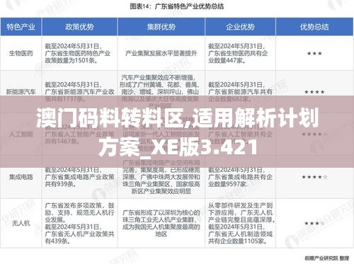 澳門碼料轉料區,適用解析計劃方案_XE版3.421