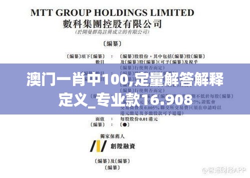 澳門一肖中100,定量解答解釋定義_專業款16.908