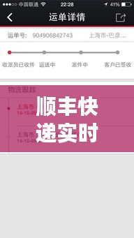 順豐快遞實時物流查詢步驟詳解（最新指南）