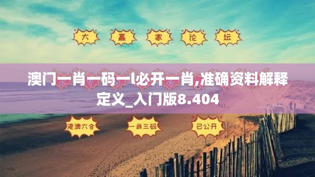 澳門一肖一碼一l必開一肖,準確資料解釋定義_入門版8.404