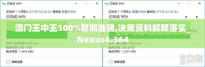 澳門王中王100%期期準確,決策資料解釋落實_Nexus4.364