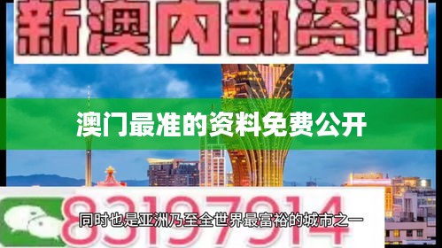 澳門最準(zhǔn)的資料免費(fèi)公開(kāi)