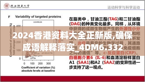 2024香港資料大全正新版,確保成語解釋落實_4DM6.332
