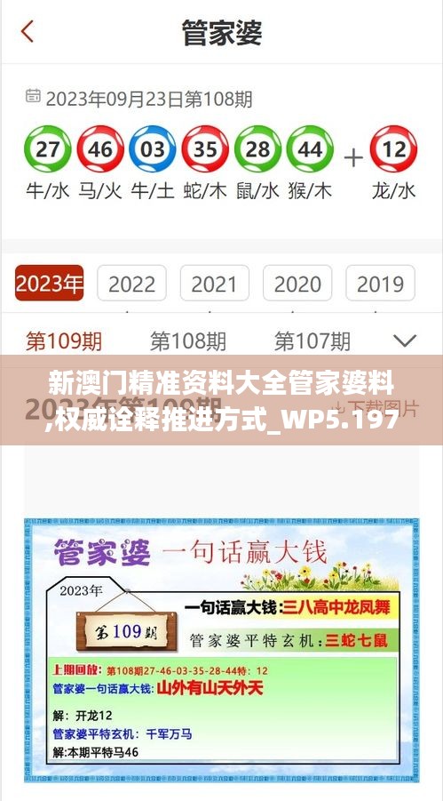 新澳門精準(zhǔn)資料大全管家婆料,權(quán)威詮釋推進方式_WP5.197