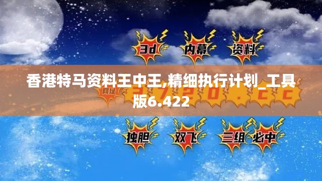 香港特馬資料王中王,精細執行計劃_工具版6.422