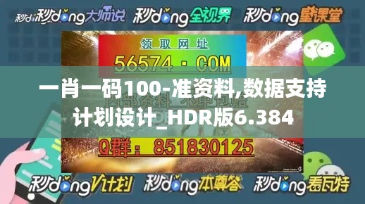一肖一碼100-準(zhǔn)資料,數(shù)據(jù)支持計(jì)劃設(shè)計(jì)_HDR版6.384