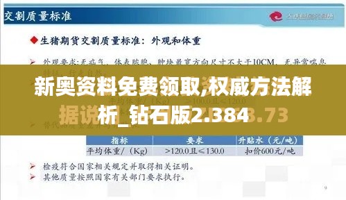 新奧資料免費領(lǐng)取,權(quán)威方法解析_鉆石版2.384
