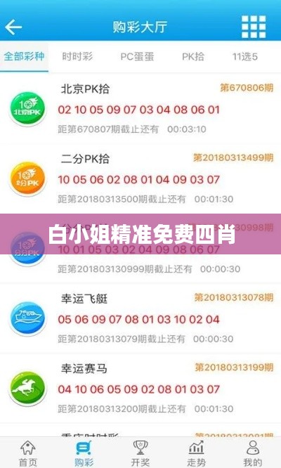 白小姐精準免費四肖