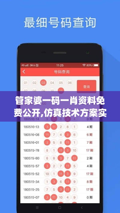 管家婆一碼一肖資料免費公開,仿真技術方案實現_儲蓄版3.359