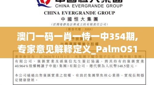 澳門一碼一肖一恃一中354期,專家意見解釋定義_PalmOS15.840