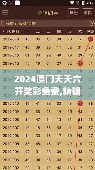 2024澳門天天六開獎彩免費,精確分析解析說明_限量版9.679