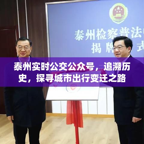 泰州實時公交公眾號，城市出行變遷之路的探尋