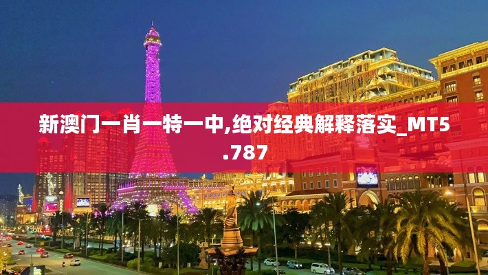 新澳門一肖一特一中,絕對經(jīng)典解釋落實_MT5.787