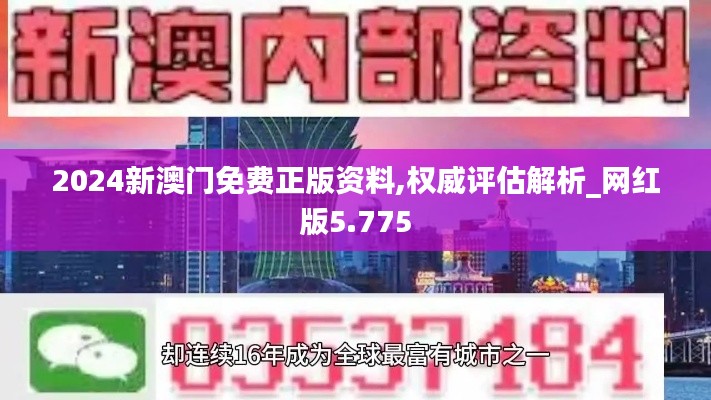 2024新澳門免費正版資料,權(quán)威評估解析_網(wǎng)紅版5.775