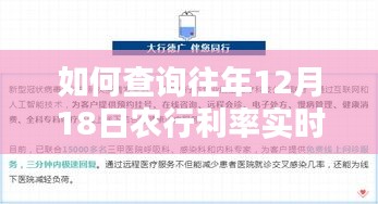 詳細步驟指南，查詢往年12月18日農行利率實時的方法