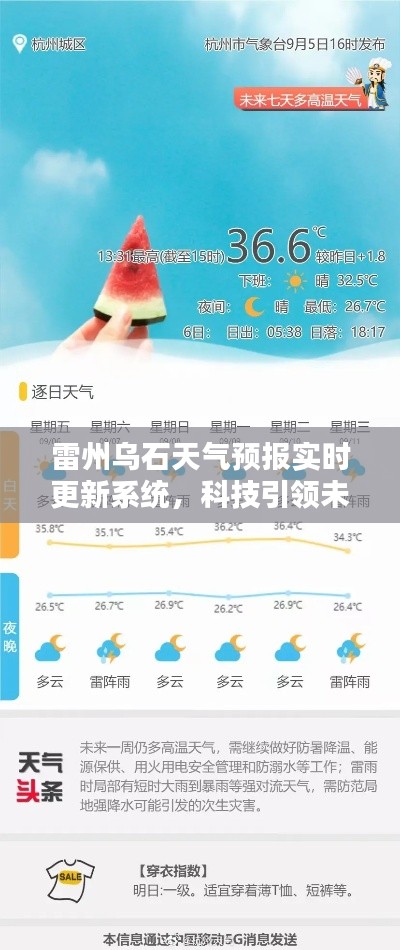 雷州烏石天氣預報實時更新系統，科技引領天氣預報新紀元新動向