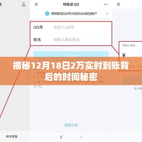 揭秘，12月18日2萬實時到賬的時間秘密揭秘