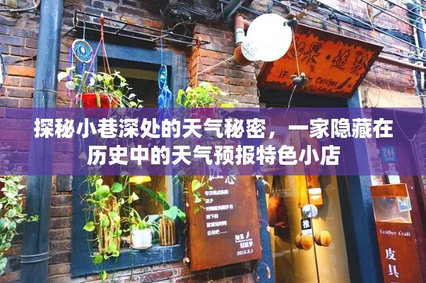 探秘小巷深處的天氣秘密，歷史中的特色天氣預(yù)報小店