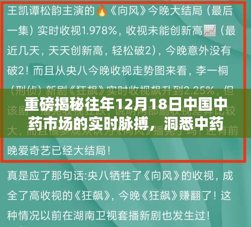 重磅，揭秘中藥市場實時脈搏，洞悉中國中藥發(fā)展大勢于十二月十八日當(dāng)日動態(tài)解析