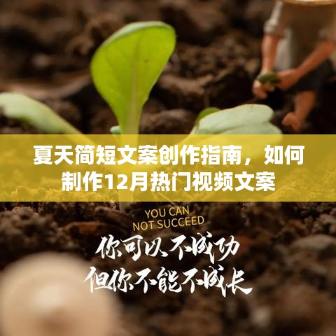 夏天文案創(chuàng)作指南，打造12月熱門視頻文案秘籍