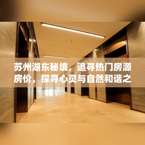 蘇州湖東秘境，探尋熱門房源與心靈自然和諧之旅