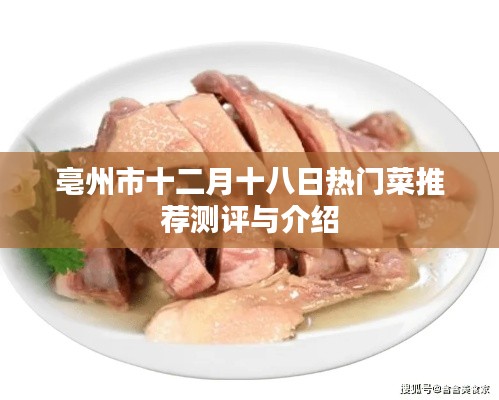 亳州市十二月十八日熱門(mén)菜測(cè)評(píng)與介紹