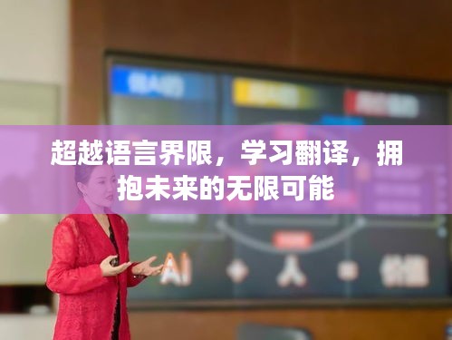 跨越語言壁壘，學(xué)習(xí)翻譯，開啟未來無限可能之旅