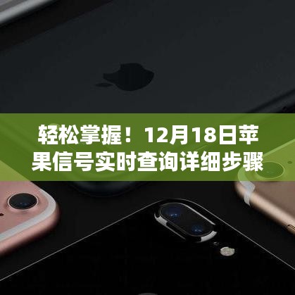 12月18日蘋果信號實時查詢，詳細步驟指南助你輕松掌握