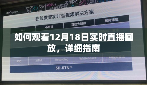 詳細指南，觀看12月18日實時直播回放教程